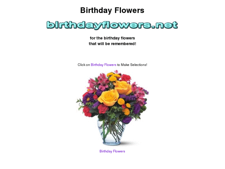 www.birthdayflowers.net