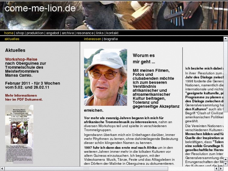 www.come-me-lion.de