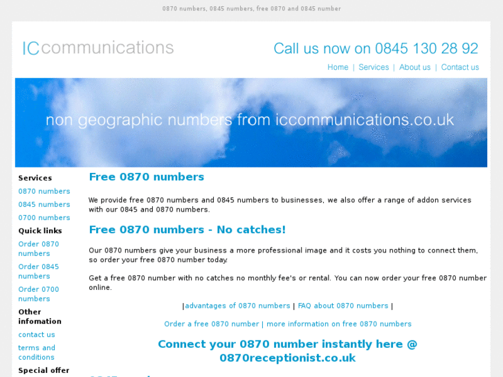 www.free0870numbers.co.uk