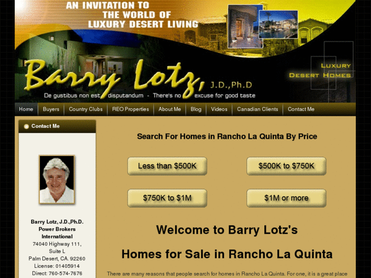 www.homesforsaleinrancholaquinta.com