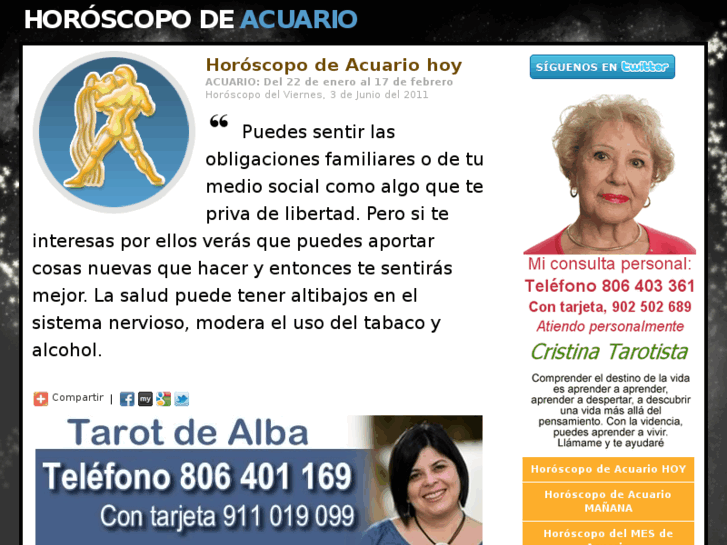 www.horoscopodeacuario.com