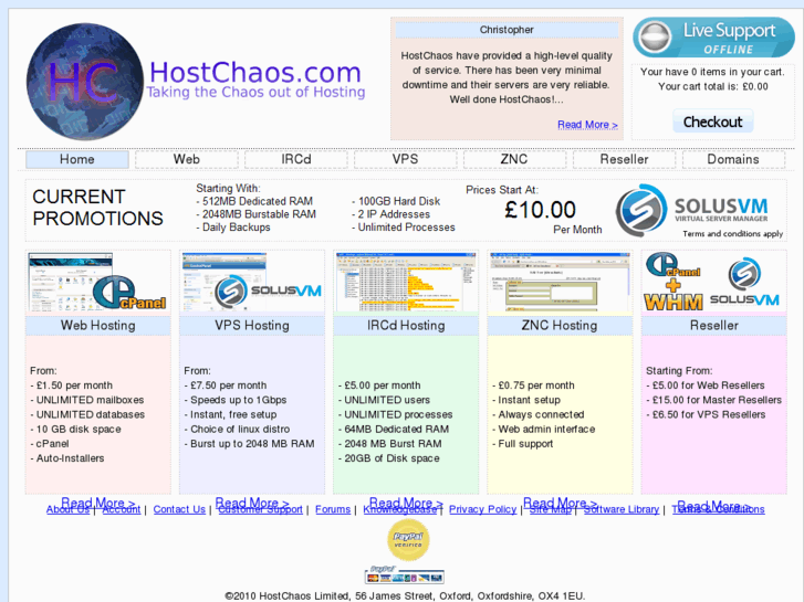 www.hostchaos.com