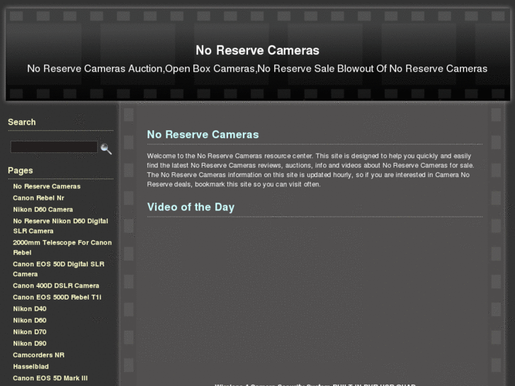 www.noreservecameras.com