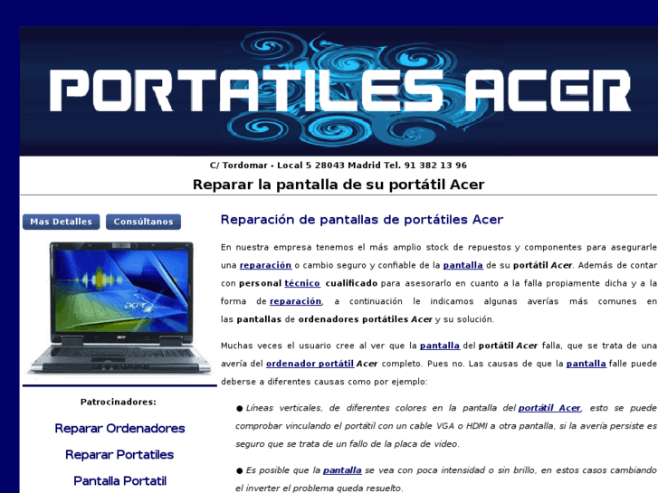 www.pantallas-portatiles-acer.com