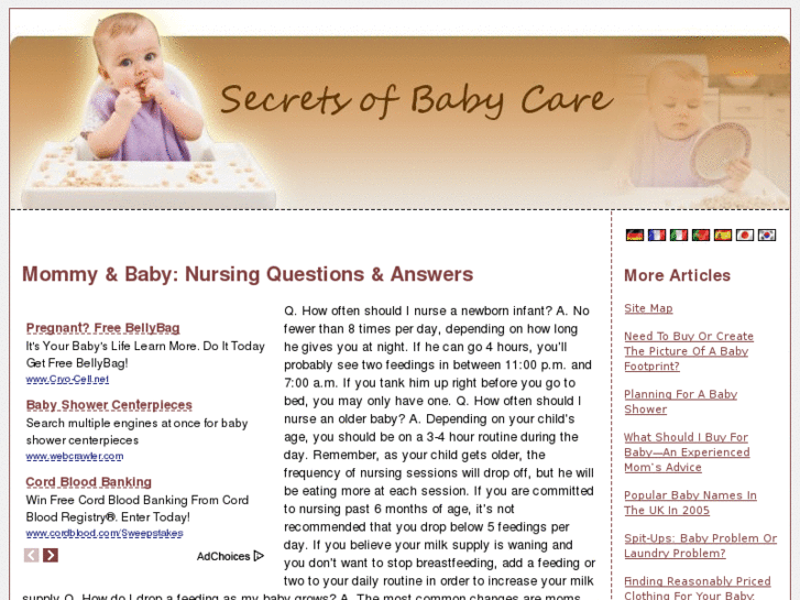 www.secretsofbabycare.com