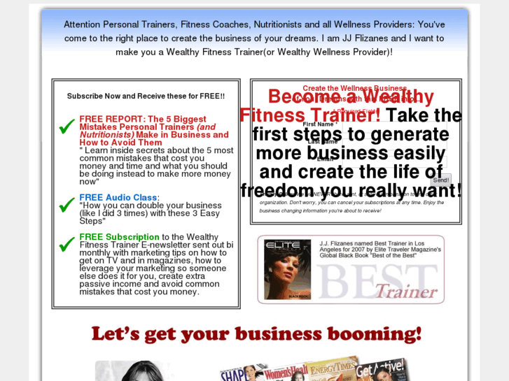 www.wealthyfitnesstrainer.com