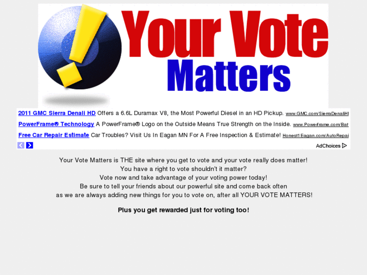 www.yourvotematters.net