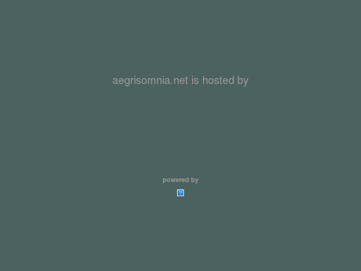 www.aegrisomnia.net