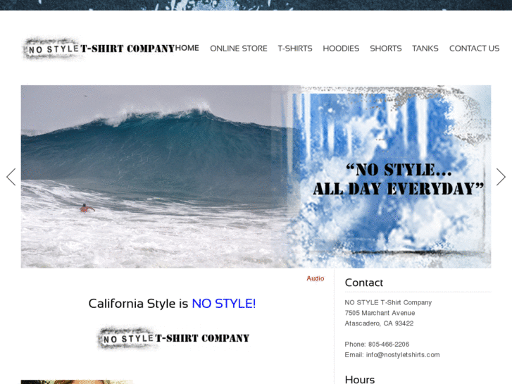 www.californiastyletshirts.com