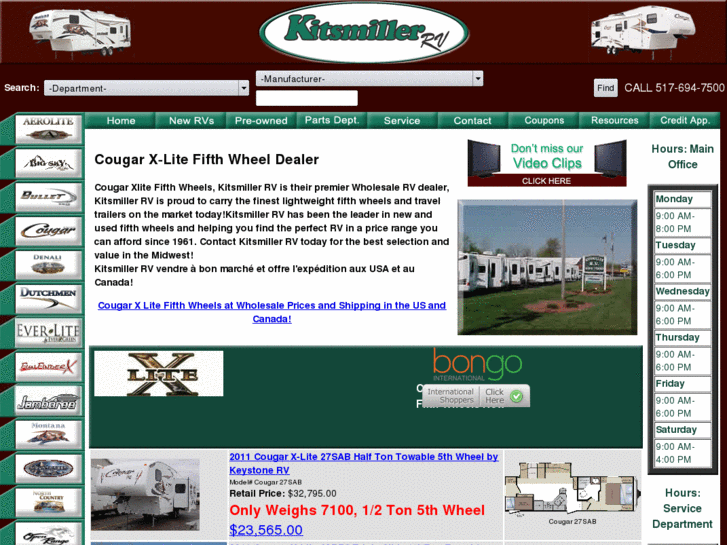 www.cougar-x-lite-fifth-wheels.com