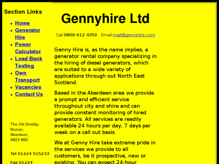 www.gennyhire.com