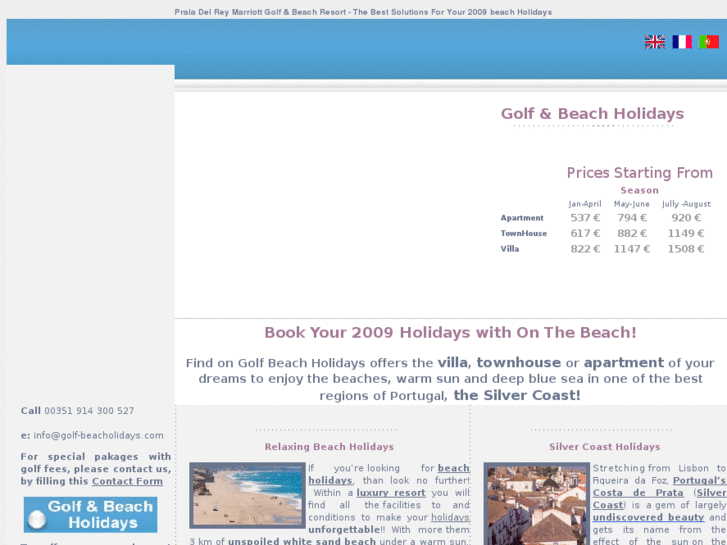 www.golf-beacholidays.com