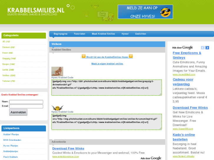 www.krabbelsmilies.nl