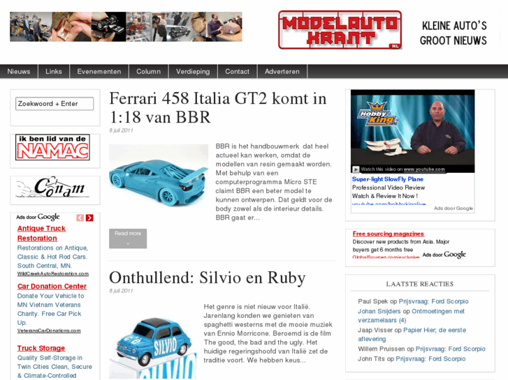 www.modelautokrant.nl