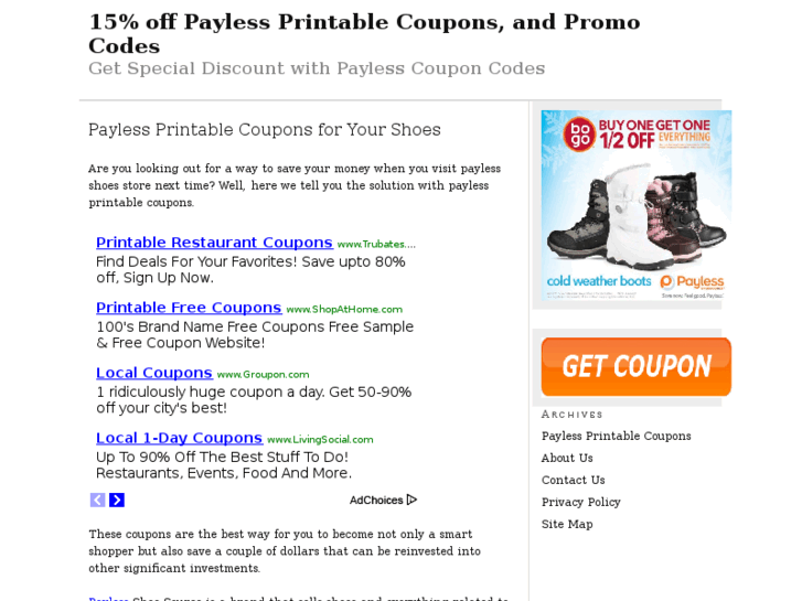 www.paylessprintablecoupons.com