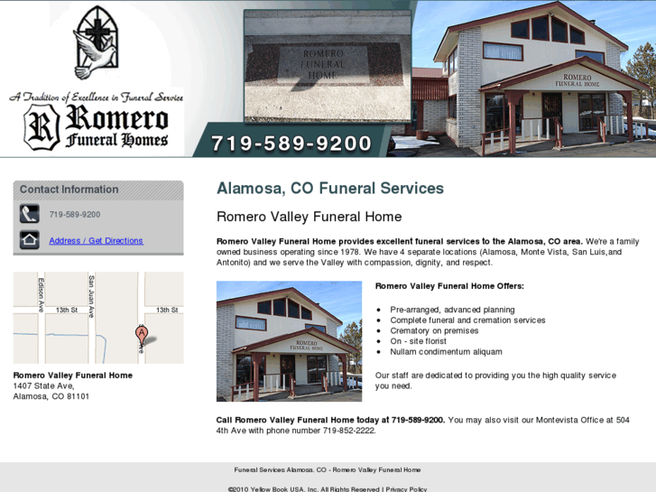 www.romeroslvfuneralhomes.com