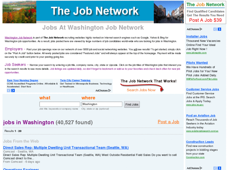 www.washington-job.net