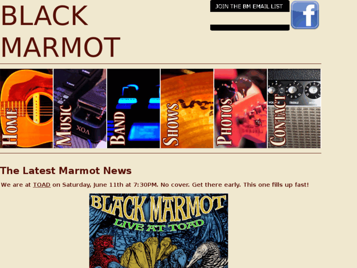 www.blackmarmotband.com