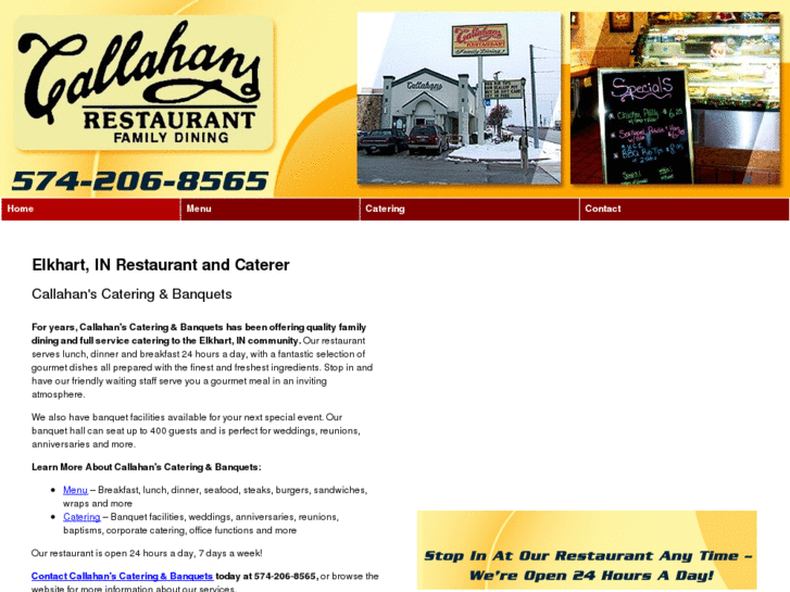 www.callahanscateringandbanquets.com