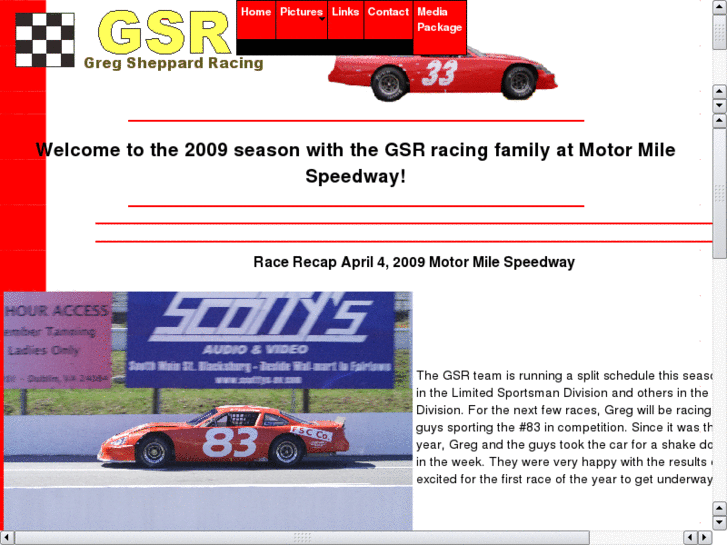 www.gregsheppardracing.com