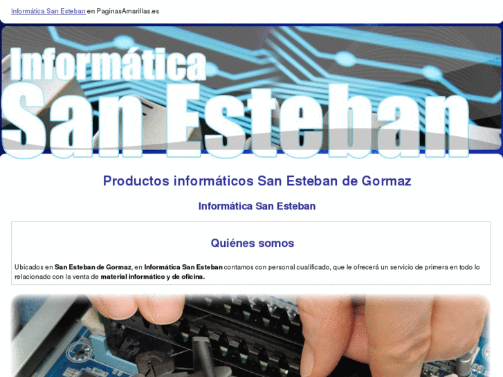 www.informaticasanesteban.es