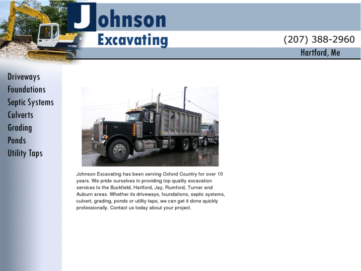 www.johnsonexcavating.com