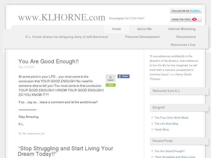 www.klhorne.com