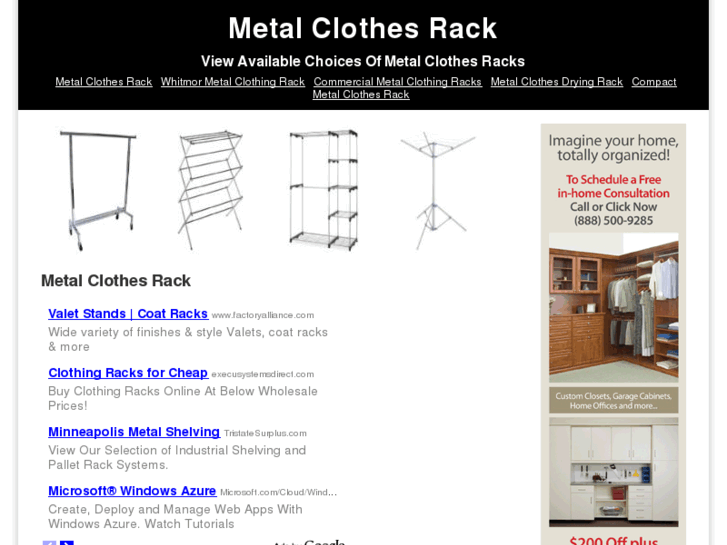 www.metalclothesrack.com