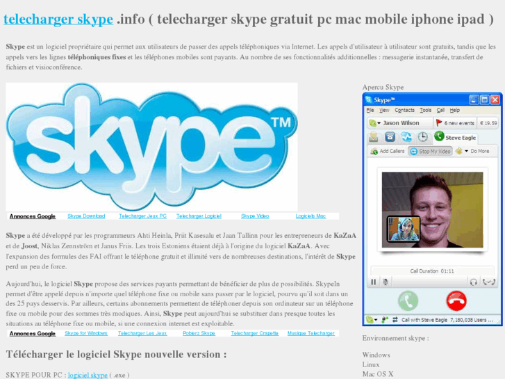 www.telechargerskype.info