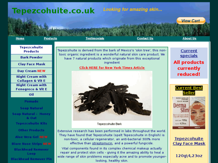 www.tepezcohuite.co.uk