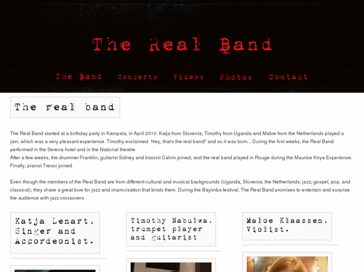 www.therealband.net