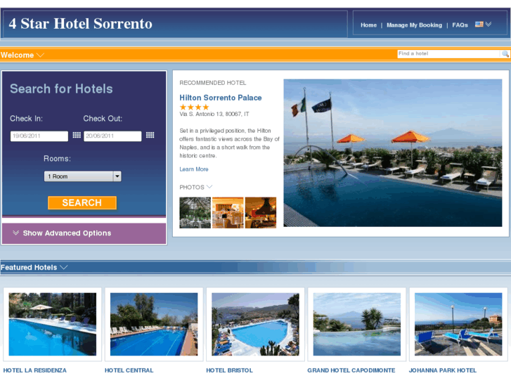 www.4starhotelsorrento.com