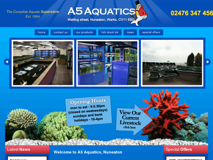 www.a5aquatics.co.uk