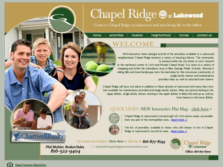 www.chapelridgecommunities.com