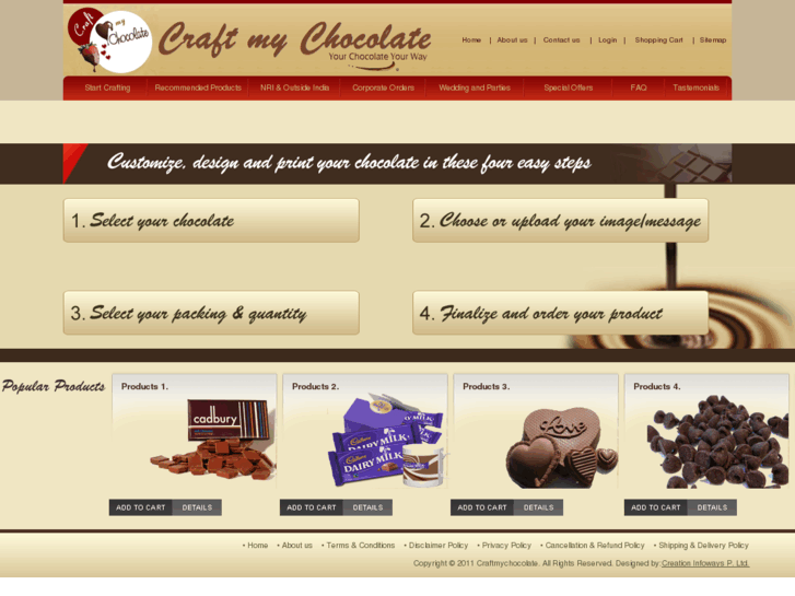 www.craftmychocolate.com