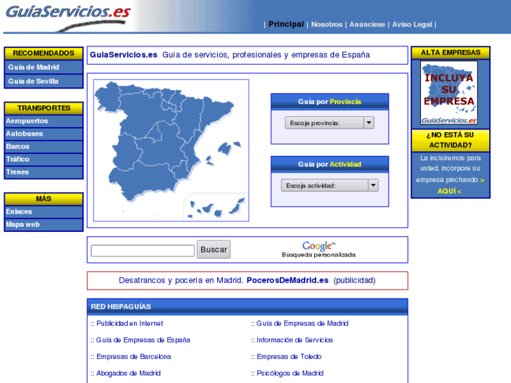 www.guiaservicios.es