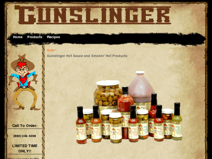 www.gunslingerhotsauce.com