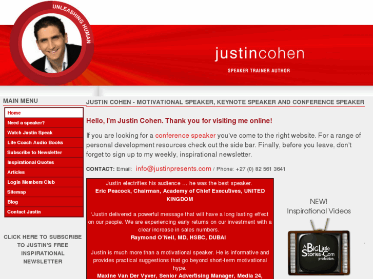 www.justinpresents.com