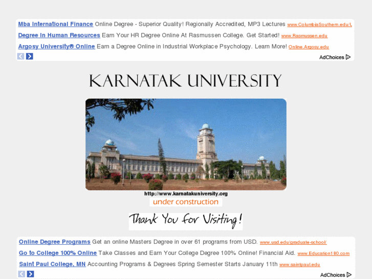 www.karnatakuniversity.org