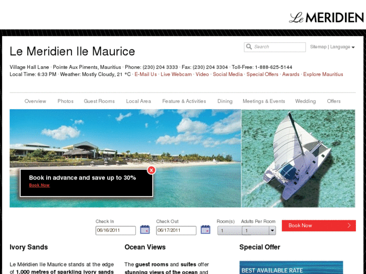 www.lemeridien-mauritius.com