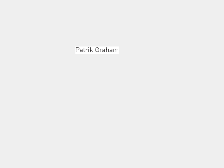 www.patrikgraham.com