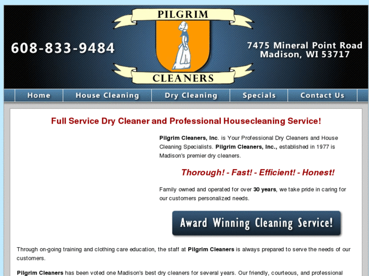 www.pilgrim-cleaners.net