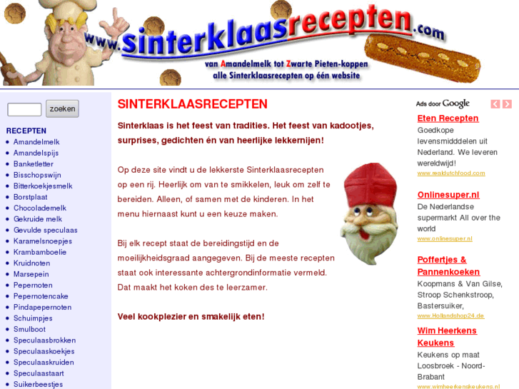 www.sinterklaasrecepten.com