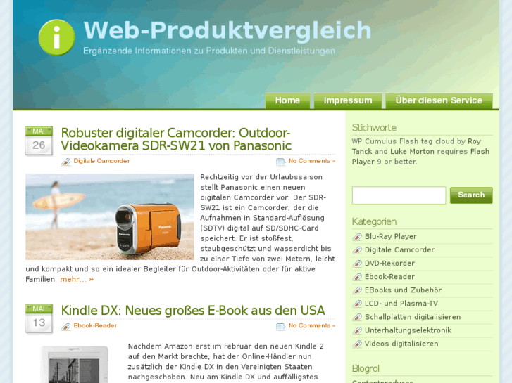 www.web-produktvergleich.de