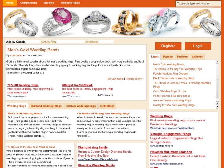 www.weddingrings.co.in