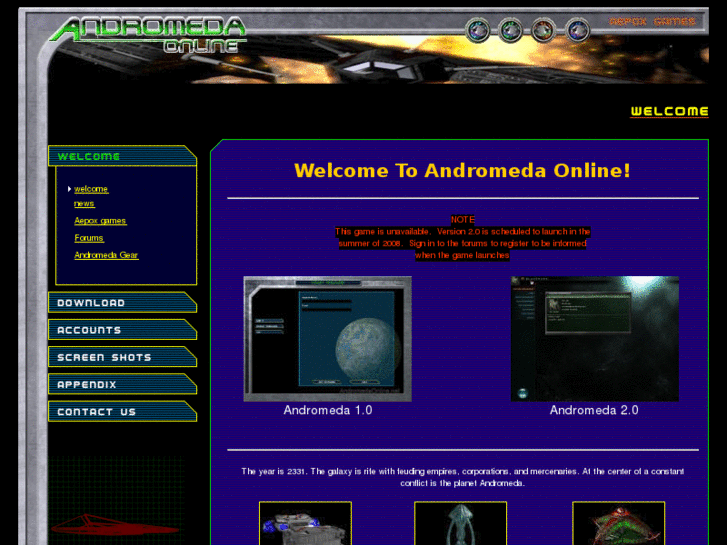 www.andromedaonline.net