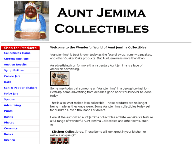 www.auntjemimacollectibles.com