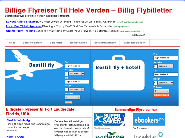 www.billige-flyreiser.net