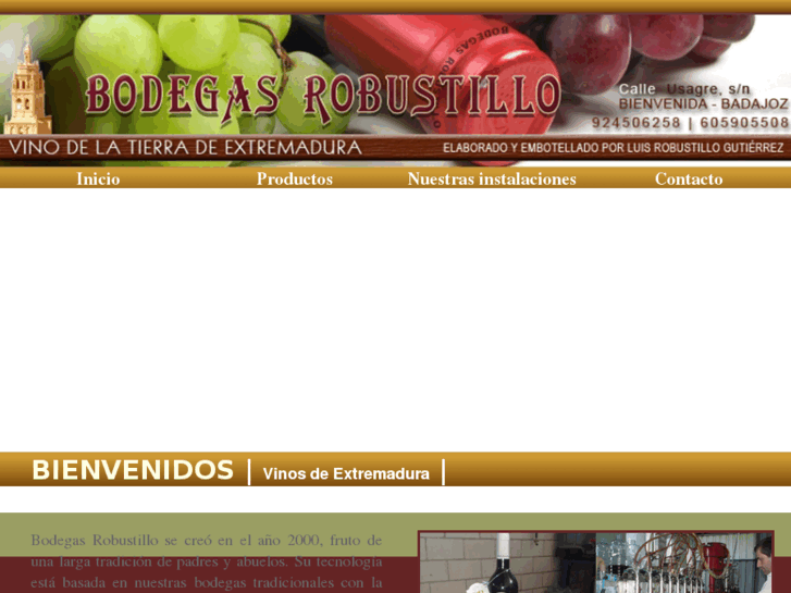 www.bodegasrobustillo.com