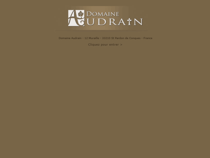 www.domaine-audrain.com